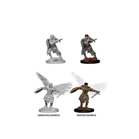 D&D Nolzur's Marvelous Miniatures: Male Aasimar Fighter-WZK73380