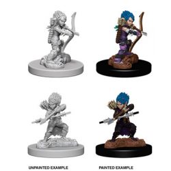Pathfinder Battles Deep Cuts Unpainted Miniatures - Female Gnome Rogue-WZK73408