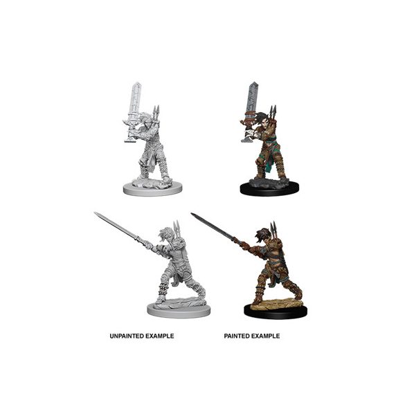 Pathfinder Battles Deep Cuts Unpainted Miniatures - Female Human Barbarian-WZK73414