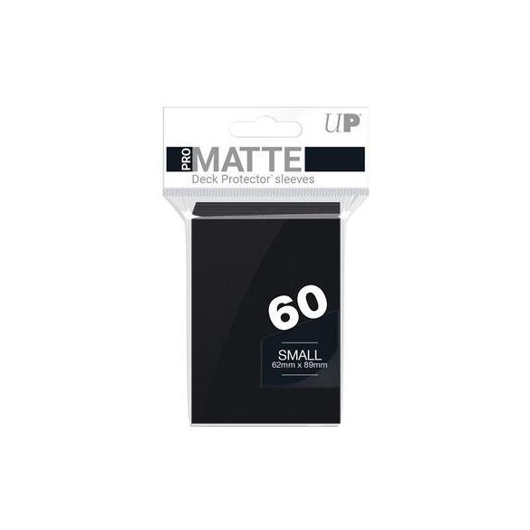 UP - Small Sleeves - Pro-Matte - Black (60 Sleeves)-84021