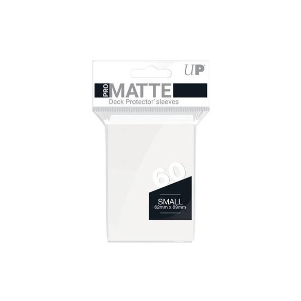 UP - Small Sleeves - Pro-Matte - White (60 Sleeves)-84022