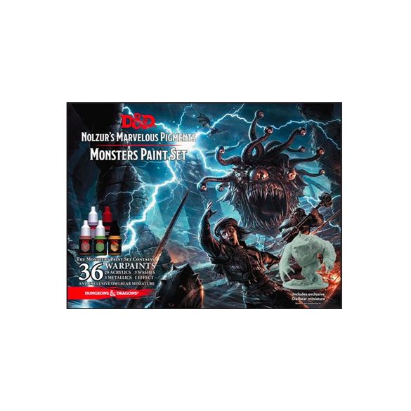 D&D Nolzur's Marvelous Pigments - Monsters Paint Set-75002