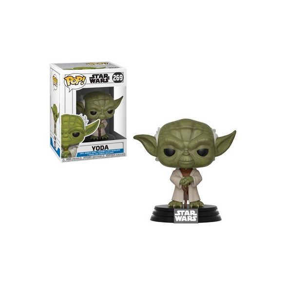 Funko POP! Star Wars: Clone Wars - Yoda Vinyl Figure 10cm-FK31799