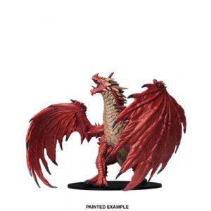 Pathfinder Battles Deep Cuts - Gargantuan Red Dragon-WZK73144