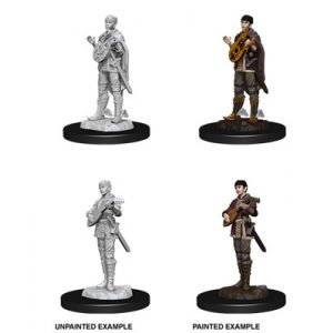 D&D Nolzur's Marvelous Miniatures - Female Half Elf Bard-WZK73538