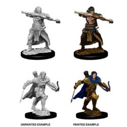 Pathfinder Battles Deep Cuts Unpainted Miniatures - Male Half-Elf Ranger-WZK73544