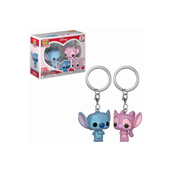 Funko POP! Keychain Lilo & Stitch 2PK - Stitch & Angel-FK36370