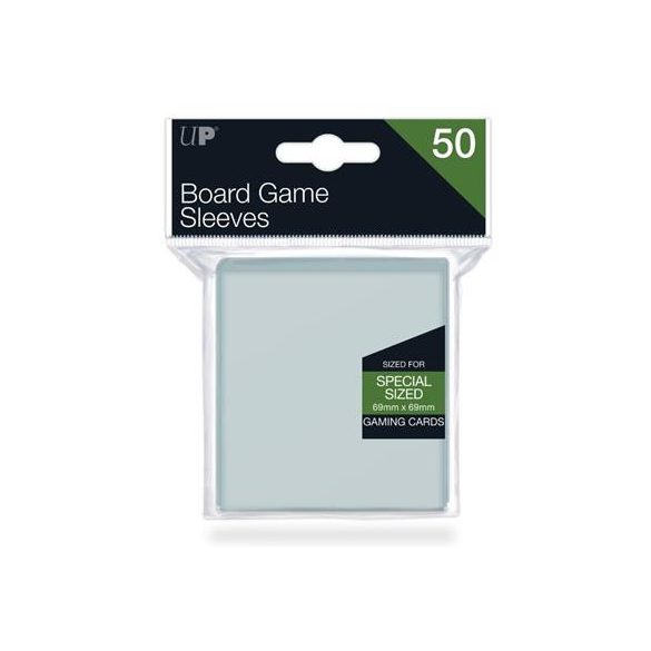 UP - Board Game Sleeves - Special Size 69x69mm (50 Sleeves)-82659