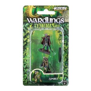 WizKids Wardlings Painted RPG Figures: Zombie (Male) & Zombie (Female)-WZK73791