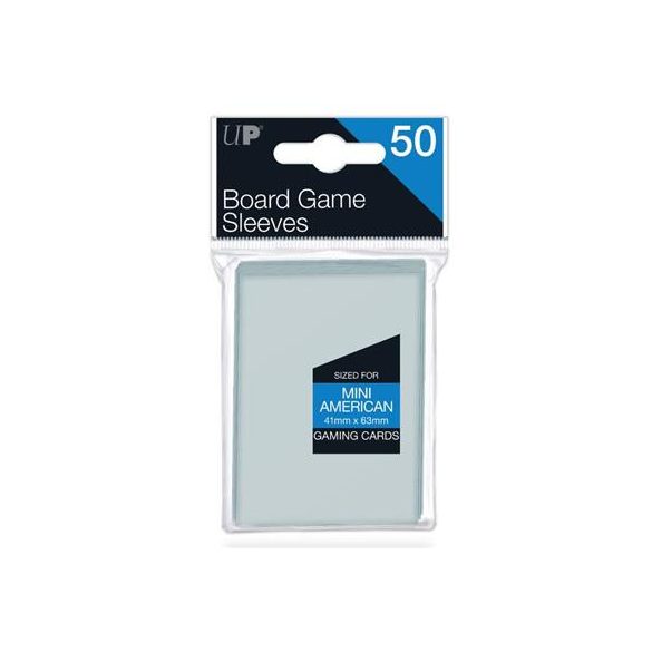 UP - Board Game Sleeves - American Size 41x63mm (50 Sleeves)-82662