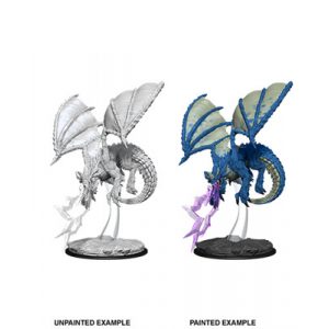 D&D Nolzur's Marvelous Miniatures - Young Blue Dragon-WZK73683
