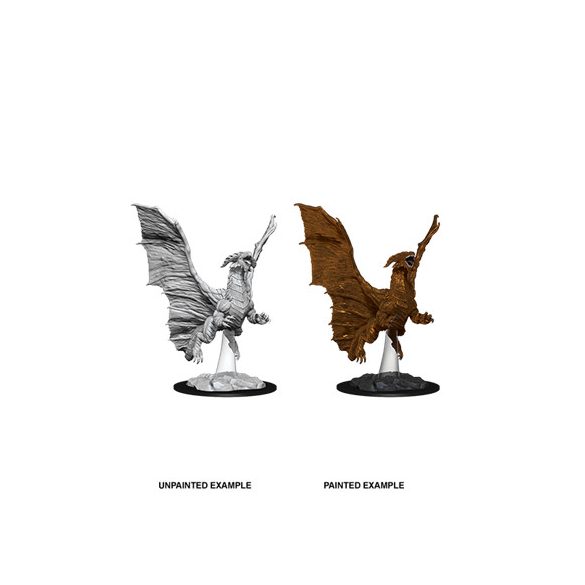 D&D Nolzur's Marvelous Miniatures - Young Copper Dragon-WZK73685