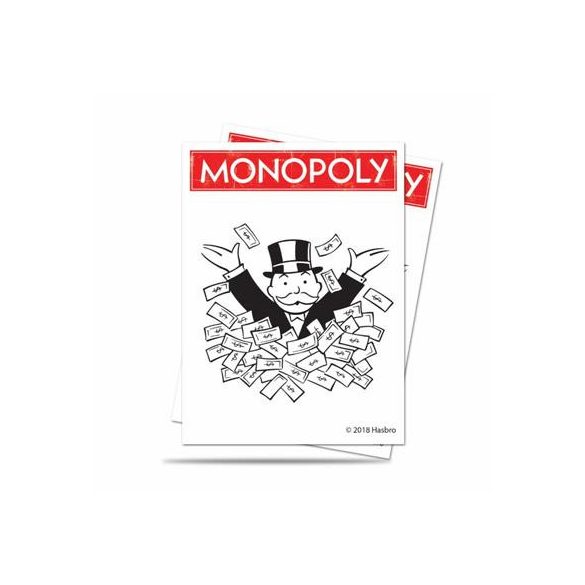 UP - Standard Deck Protector - Monopoly V3 (100 Sleeves)-85821