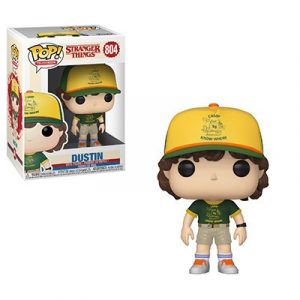 Funko POP! Stranger Things - Dustin (At Camp) Vinyl Figure 10cm-FK38532