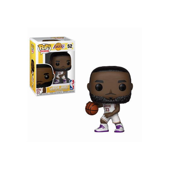 Funko POP! NBA: Lakers - Lebron James (White Uniform)-FK37271