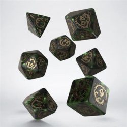 Dragons Dice Set: Nephrite-SDRA06