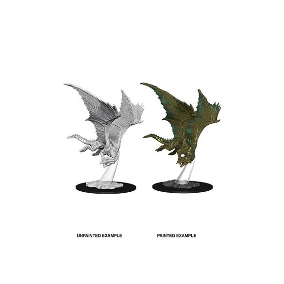 D&D Nolzur's Marvelous Miniatures - Young Bronze Dragon-WZK73710