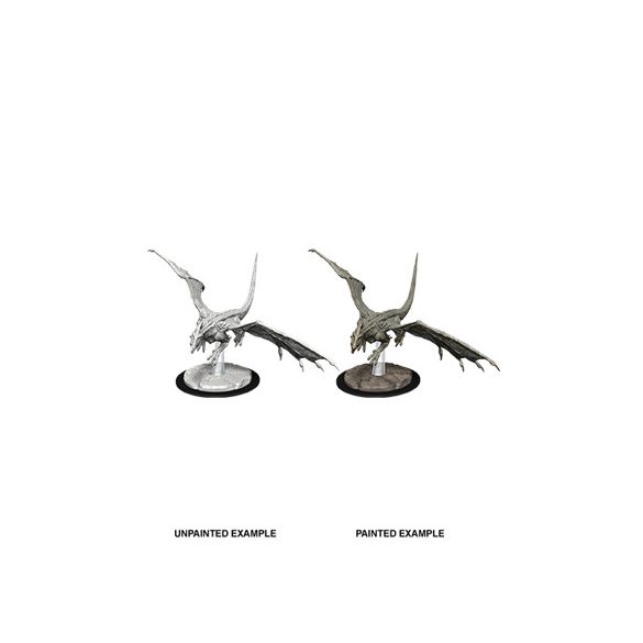 D&D Nolzur's Marvelous Miniatures - Young White Dragon-WZK73712