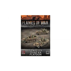 Flames of War: Sd Kfz 7/1 Quad AA Platoon-GBX134