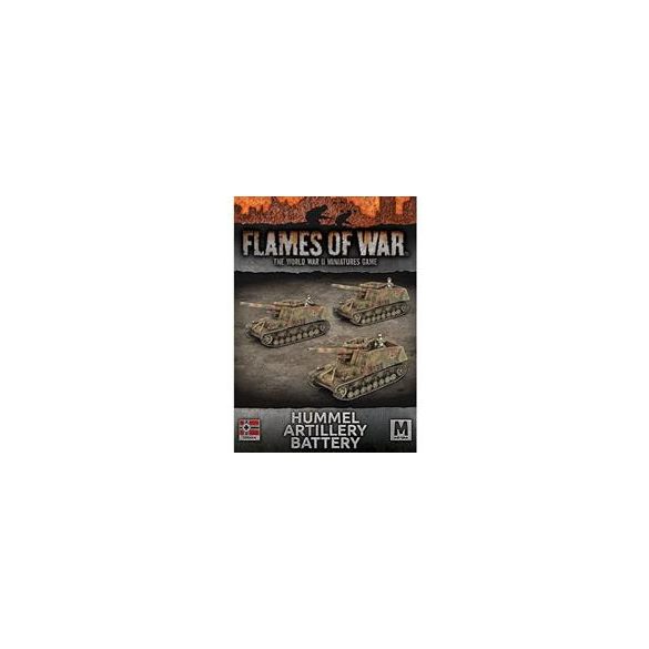 Flames of War: Hummel 15cm SP Artillery Battery-GBX133