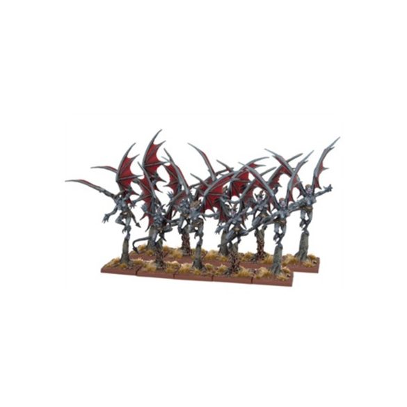 Kings of War - Abyssal Dwarf: Gargoyles (Troop) - EN-MGKWK24-1