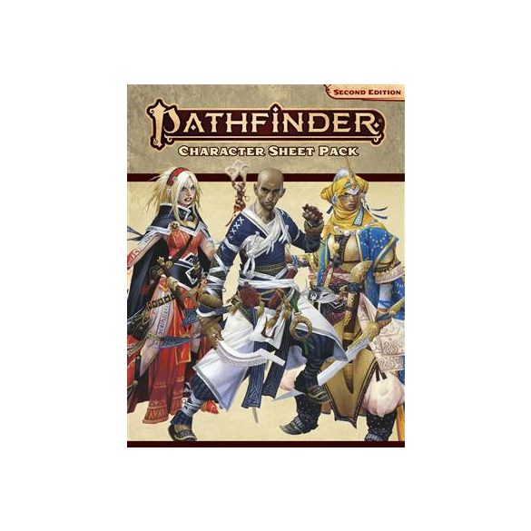 Pathfinder Character Sheet Pack - EN-PZO2202