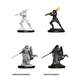 D&D Nolzur's Marvelous Miniatures - Female Human Paladin-WZK73830