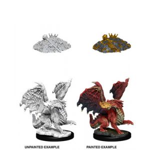 D&D Nolzur's Marvelous Miniatures - Red Dragon Wyrmling-WZK73851