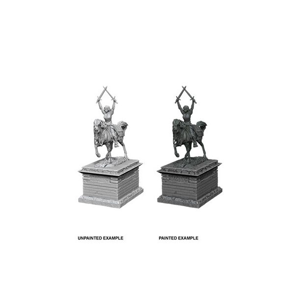 WizKids Deep Cuts Unpainted Miniatures - Heroic Statue-WZK90210