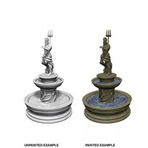 WizKids Deep Cuts Unpainted Miniatures - Fountain-WZK73865