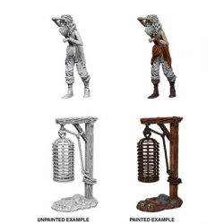 WizKids Deep Cuts Unpainted Miniatures - Hanging Cage-WZK90211