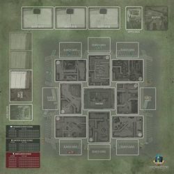 Tiny Epic Zombies Game Mat-GLGTEZ01