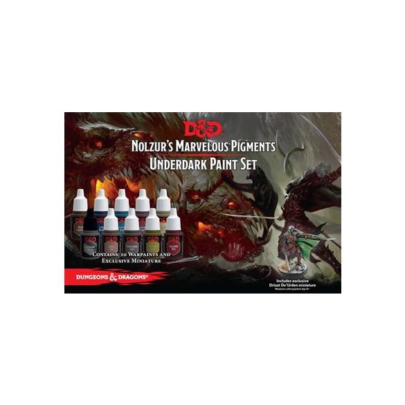 D&D Nolzur's Marvelous Pigments - Underdark Paint Set-75004