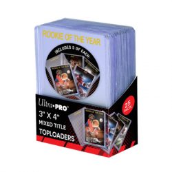 UP - 3" x 4" Mixed Title Toploader (25 Pieces)-15168