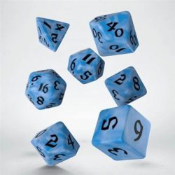 Classic Runic Glacier & black Dice Set 7-SCLR09