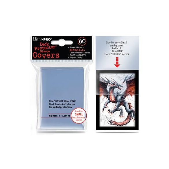 UP - Small Deck Protector Sleeve Covers - (60 Sleeves)-84355