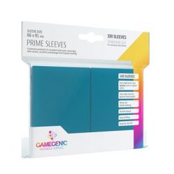 Gamegenic - Prime Sleeves Blue (100 Sleeves)-GGS10016ML