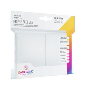 Gamegenic - Prime Sleeves White (100 Sleeves)-GGS10017ML