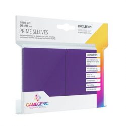 Gamegenic - Prime Sleeves Purple (100 Sleeves)-GGS10021ML