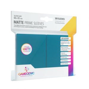 Gamegenic - Matte Prime Sleeves Blue (100 Sleeves)-GGS10028ML