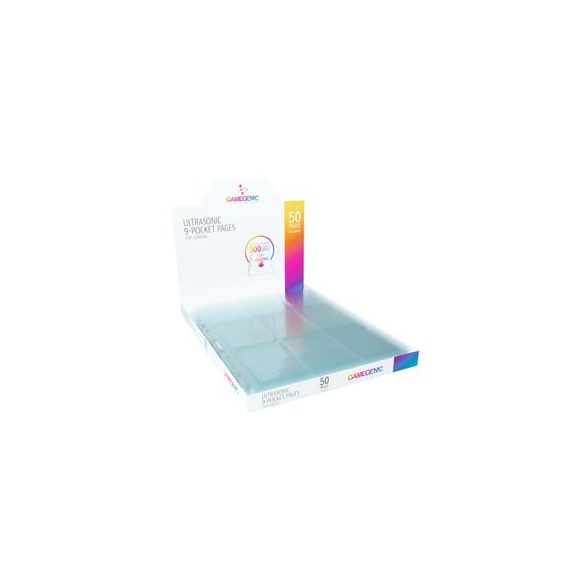 Gamegenic - Ultrasonic 9-Pocket Pages Toploading DISPLAY-GGS30013ML