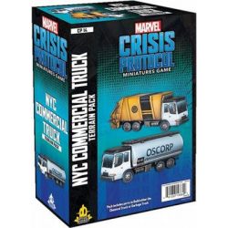 Marvel Crisis Protocol: Garbage Truck/Chem Truck Terrain Expansion - EN-CP14