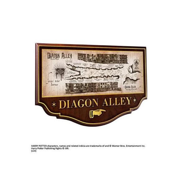 Harry Potter - Diagon Alley Wall Plaque-NN7058