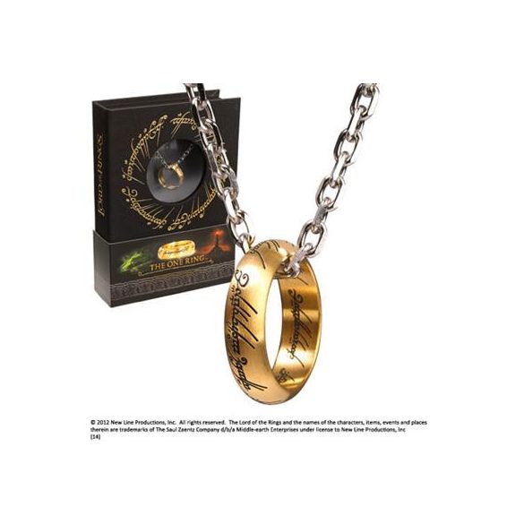 The Lord of the Rings - The One Ring, Stainless Steel on Chain-NN1588