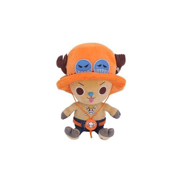 One Piece - Chopper X Ace Plush Figure 20cm-6931080108086