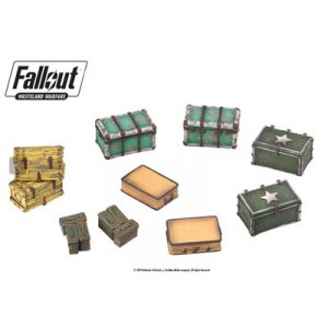 Fallout: Wasteland Warfare - Terrain Expansion: Cases and Crates - EN-MUH051920