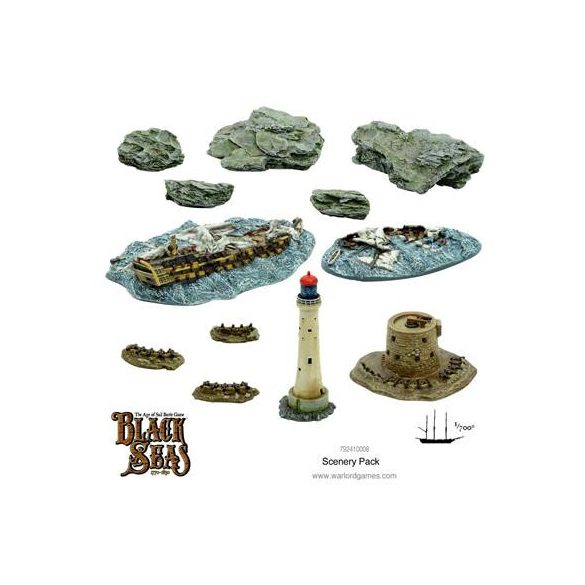 Black Seas: scenery pack - EN-792410008