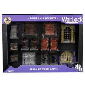 WarLock Dungeon Tiles: Doors & Archways-WZK16503