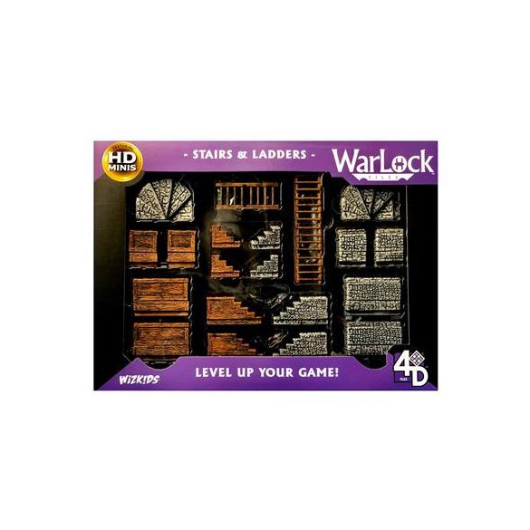 WarLock Dungeon Tiles: Stairs & Ladders-WZK16504