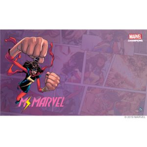 FFG - Marvel Champions: Ms. Marvel Game Mat-FFGMS16